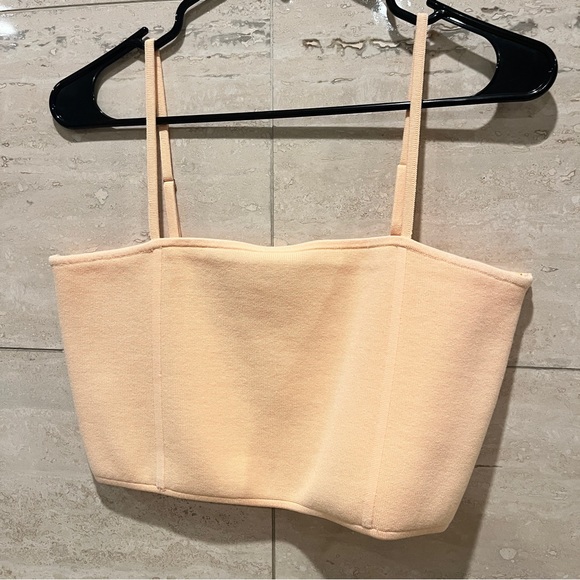 A.L.C. Winnie Knit Crop Top, NWT - Picture 3 of 9